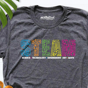 STEAM Shirt, Science Shirt, Technology shirt, Engineering Shirt, Art Shirt, Math Shirt, Teacher shirt, Science Technology tee, teacher tees