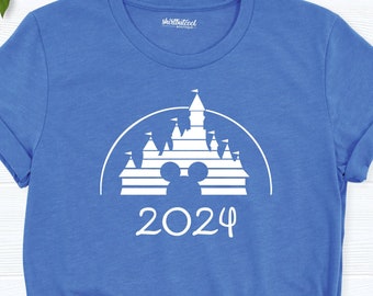 Disney Shirt,Personalized Disney shirt, Disney family vacation Shirt, 2024 Disney Trip Shirt, Disneyland shirt, Matching Family Disney shirt