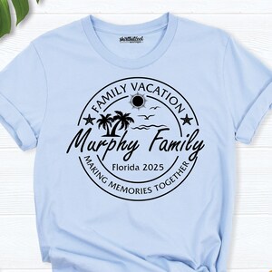 Custom Family Beach Vacation Matching Shirts, Summer vacation family shirt, Family Trip 2025 Shirts, Custom Vacation tee, Family beach shirt