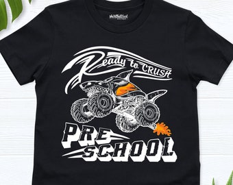 Preschool shirt I'm Ready To Crush School Shirt, boys Preschool shirt Kindergarten Shirt, back to school Shirt Boys school shirt pre-k shirt