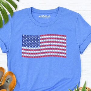 American Flag Heart Shirt,4th of July Shirt, Patriotic Shirt, fourth of July Tee, USA Flag women Shirt, Independence Day American tees shirt