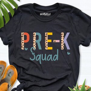 Pre K Teacher Shirt, teacher shirt, Prek Pre K Pre-K Shirt, Pre-K Squad Shirt, Preschool Teacher, First Day school,Pre-K Back to School tees