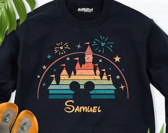 Disney Sweatshirt Custom Disney Sweat Disney Family Trip Sweater Disneyland Vacation Tee Disney Trip Hoodie Disney Sweater Disney LongSleeve