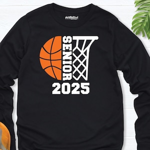 Basketball longsleeve, senior basketball shirt, Senior 2026 shirt, senior basketball teess, senior night basketball shirt, senior basketball