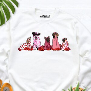 Dogs sweatshirt, dog lover valentines day gift, dog mom hoodie, dog lover sweatshirt, dogs tee sweater, Dog valentines long sleeve, dog tees