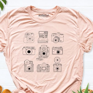 photography shirt, photographer shirt, camera shirt,  photographer gift, vintage camera T-shirt, Funny Photography Shirt, Camera Lover Gift