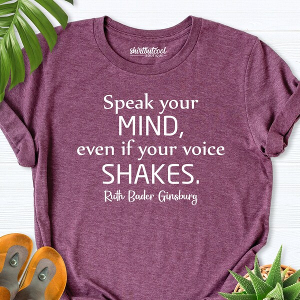 Ladies I Dissent Ruth Bader Ginsburg V-Neck T-Shirt - Support Tee In Sports Gray (3X-Large) - View #5