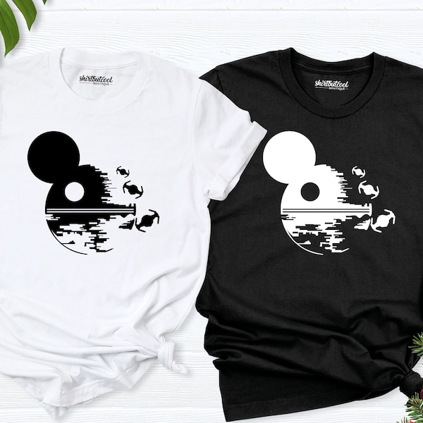 Mickey Death Star Shirt, Disney Family Shirts, Disney Shirt, Disney Vacation Shirt, Mickey Shirt, Galaxy Edge shirt, Disneyworld star shirt