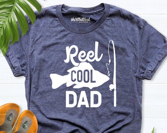Reel Cool Dad Shirt, Fishing Partner Shirt, Dad Shirt, Dad birthday Gift, Trout Fishing Shirt, Dad Christmas Gift, Fishing Son Dad, Dad Gift