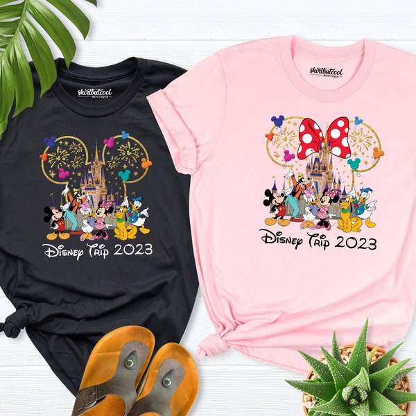 Disney trip 2024 shirt, disneyland family shirts, disney vacation shirt, disney mickey minnie shirts, magic kingdom shirt, Disneyworld shirt