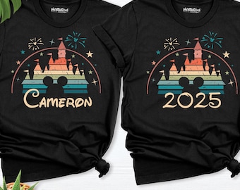 Disney group family matching shirt, Disneyland family vacation 2026 shirt, Custom Disney Trip Shirt, Disneyworld Shirt, Magical Kingdom tee