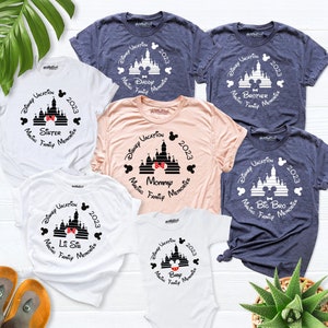 Disney Family Shirt, disney making family memories shirt, matching disney shirt, 2025 disney family vacation,disney shirt, Disney trip shirt