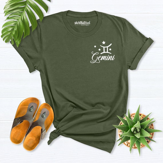 Gemini Shirt, Gemini Birthday Shirt, Gemini Tshirt, Horoscope Shirt, Gemini Sign Shirt, Zodiac Sign Shirt, Astrology Shirt, Birthday Shirt