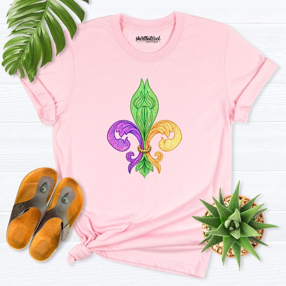 Mardi Gras Flag - Celebration Lips Fleur De Lis Gift Women T-Shirt Mardi Gras Flag - Celebration Lips Fleur De Lis Gift Women T-Shirt