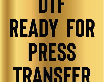 Custom DTF Transfers, Ready To Print, Transfer By Size DTF, Direct To Film Print, Your Custom Design tee, Full Color DTF shirt Heat Transfer