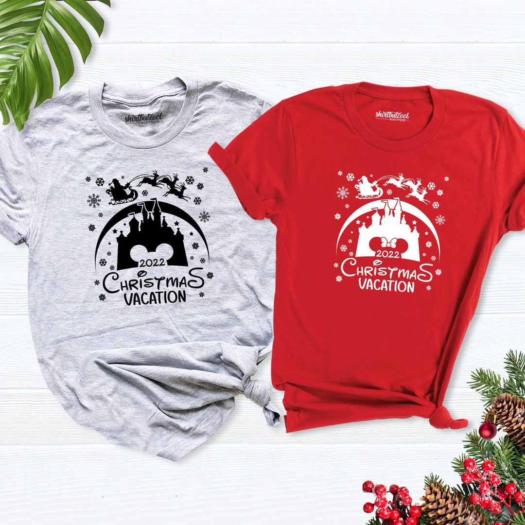 Disney Christmas Vacation Shirt, Family Disney Christmas Shirt
