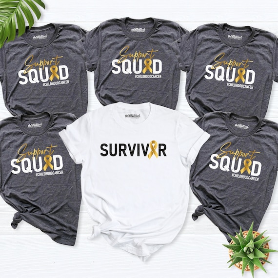 Childhood cancer shirt Kids Cancer survivor shirt Gold Ribbon shirt custom Childhood cancer awareness Shirt Pediatric Cancer family Shirt