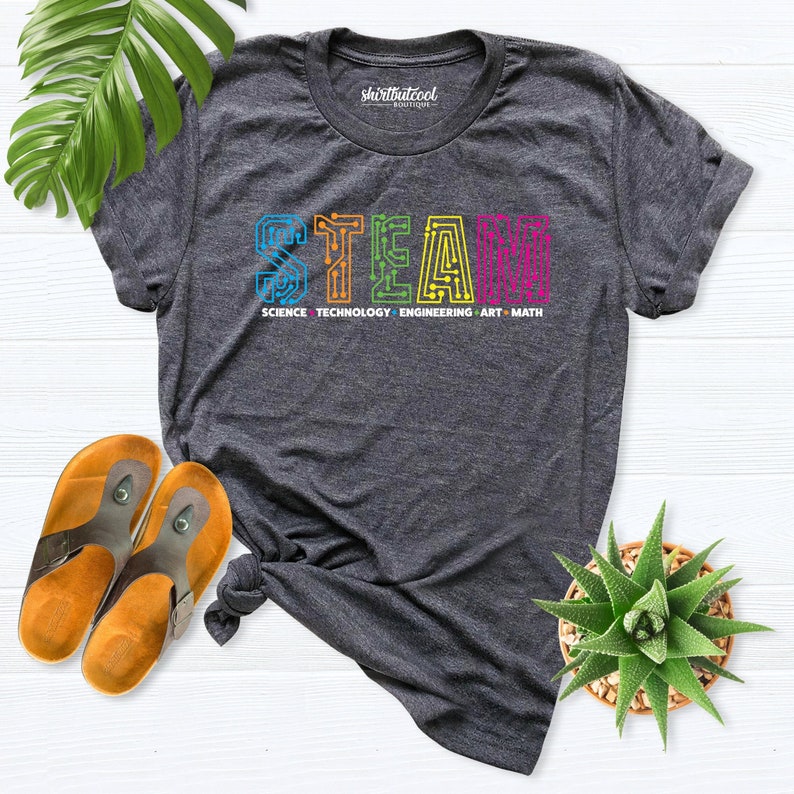 Steam learning feminist t-shirt