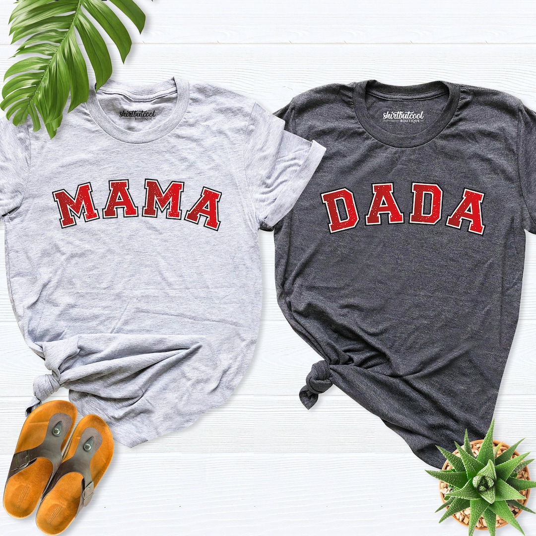 New Parents Matching Family Shirts, Mom Dad Shirts, Family to Be Shirt ...