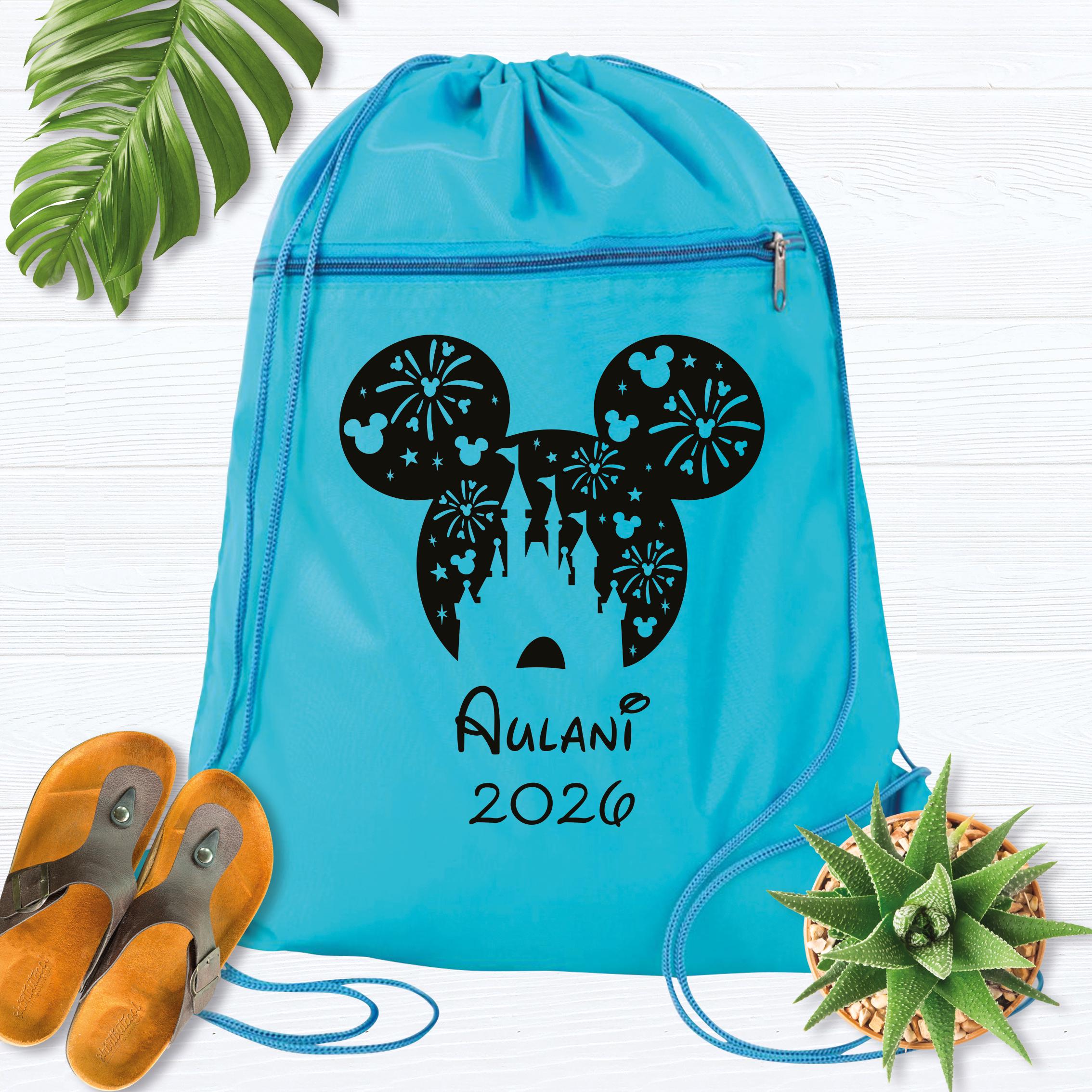 Mickey Drawstring Bags, Disney Trip Drawstring Bags, Minnie  display picture 2