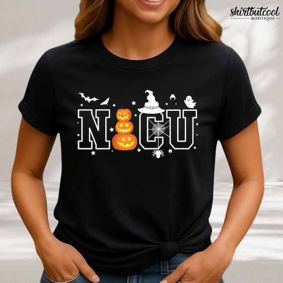 NICU Nurse Halloween Shirt NICU Nursing Student Tee, Halloween Hospital Party Shirt, Neonatal Intensive Care Unit Nurse Tee, Shirt for Nurse