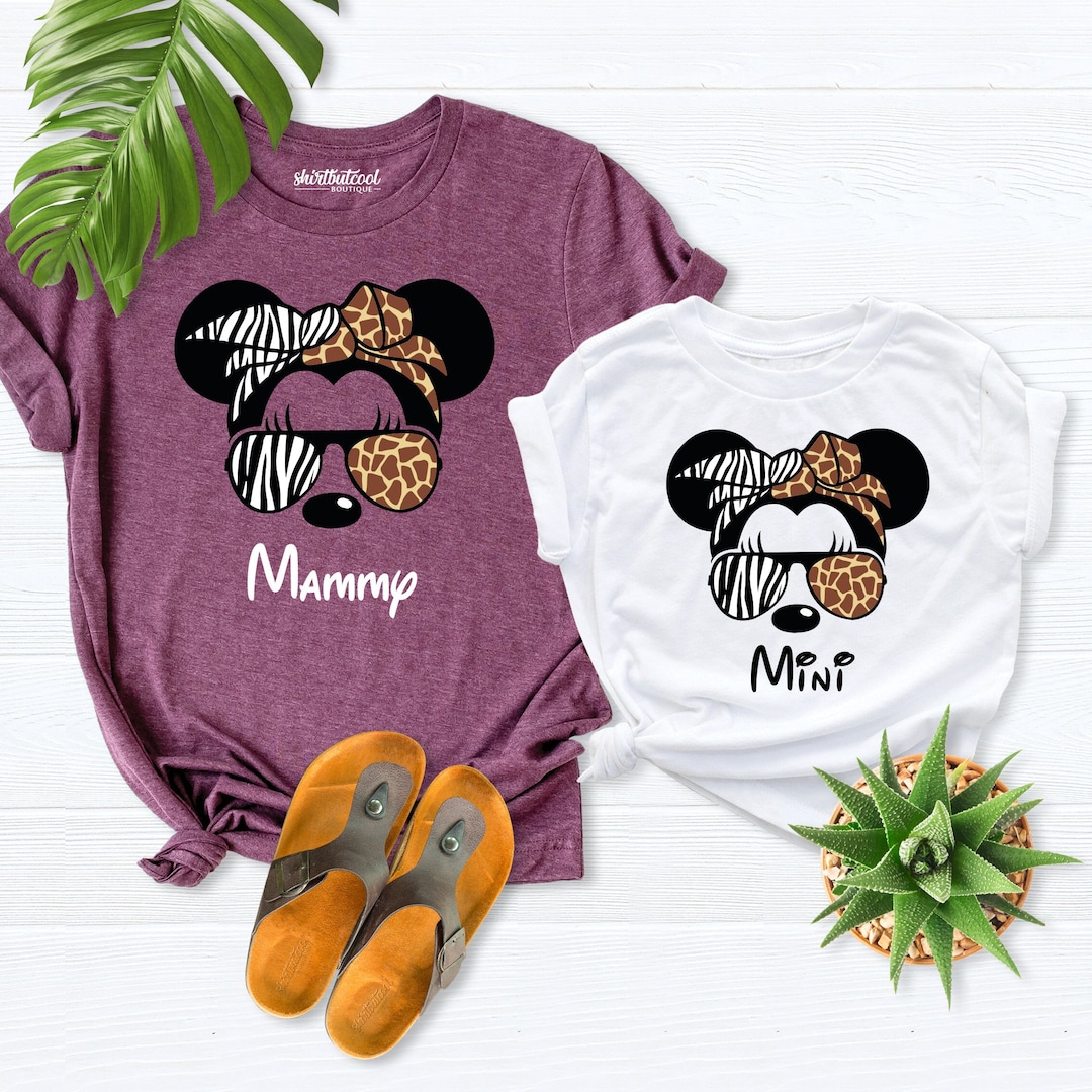 Disney Mommy and Me Outfit, Disney Mama Mini Matching Shirt