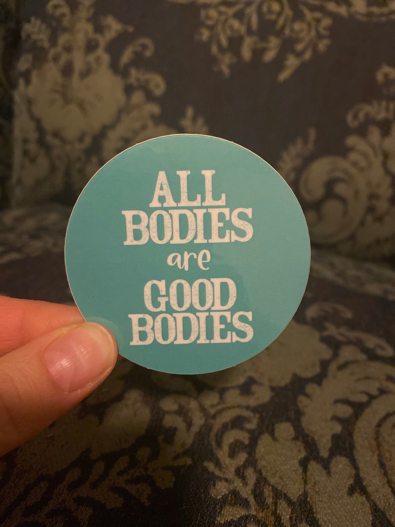 Anti-diet Sticker, Body Positive Sticker, All Bodies Are Good Bodies ...