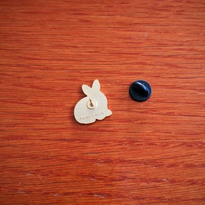 Moon Rabbit Miso Enamel Pin - Year of the Rabbit - Etsy