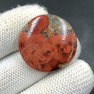 Peanut Obsidian Cabochon... Round Cabochon...26x5 mm...28 Cts...A#M7994