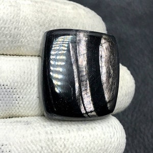 Cabochão de hiperstênio... Cabochão de almofada...25x22x7mm...49Cts...#i6915