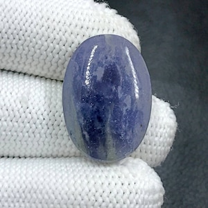 Iolite Cabochon...Oval Cabochon...26x19x6 mm...25 Cts...A#K9678