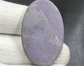 Lavender Jade Cabochonoval Cabochon41x26x5 Mm50 Cts