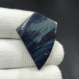 Leland Blue Cabochon...Freeform Cabochon...37x27x5 mm...37 Cts...A#L3268