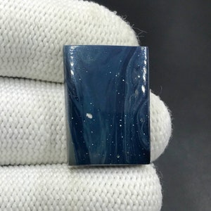 Leland Blue Cabochon...Cushion Cabochon...27x19x5 mm...29 Cts...A#L3260