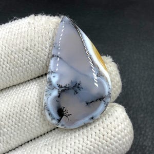 Cabochon opale dendritique... Cabochon forme libre... 35 x 21 x 5 mm... 27 carats... A#N6814