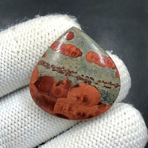 Peanut Obsidian Cabochon...Pear Cabochon...28x27x6 mm...31 Cts...A#M7985