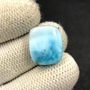 Larimar Cabochon... Cushion Cabochon...17x15x5 mm...15 Cts...A#N8132