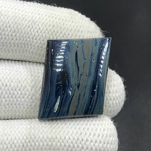 Leland Blue Cabochon...Freeform Cabochon...35x20x6 mm...30 Cts...A#L3271
