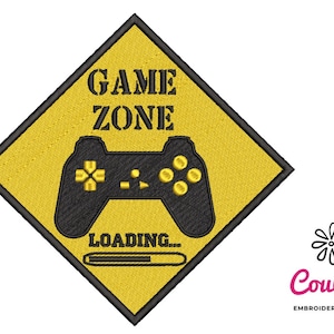 Gamer Boy  Embroidery - Machine Embroidery Design, Embroidery Patterns, Embroidery Files, Machine Embroidery