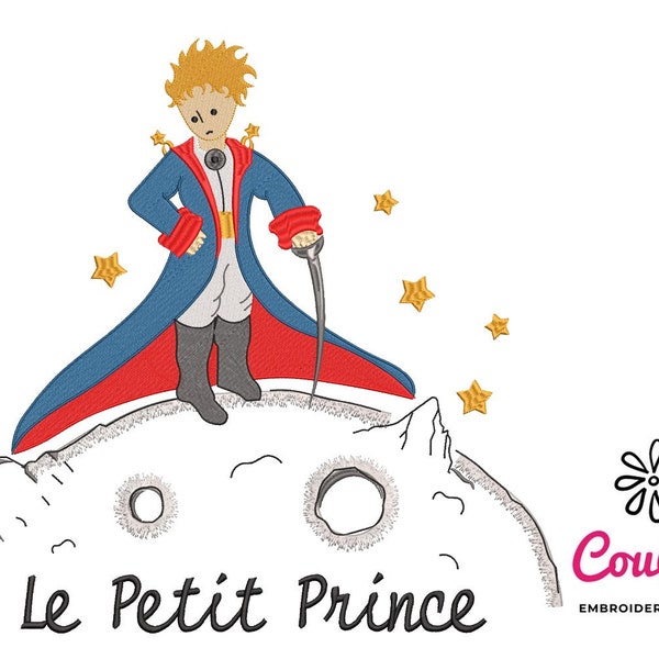 La broderie du Petit Prince - Conception de broderie de machine, modèles de broderie, dossiers de broderie, broderie de machine