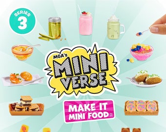 Miniverse Make It Mini Food Diner Series 1 and 2 