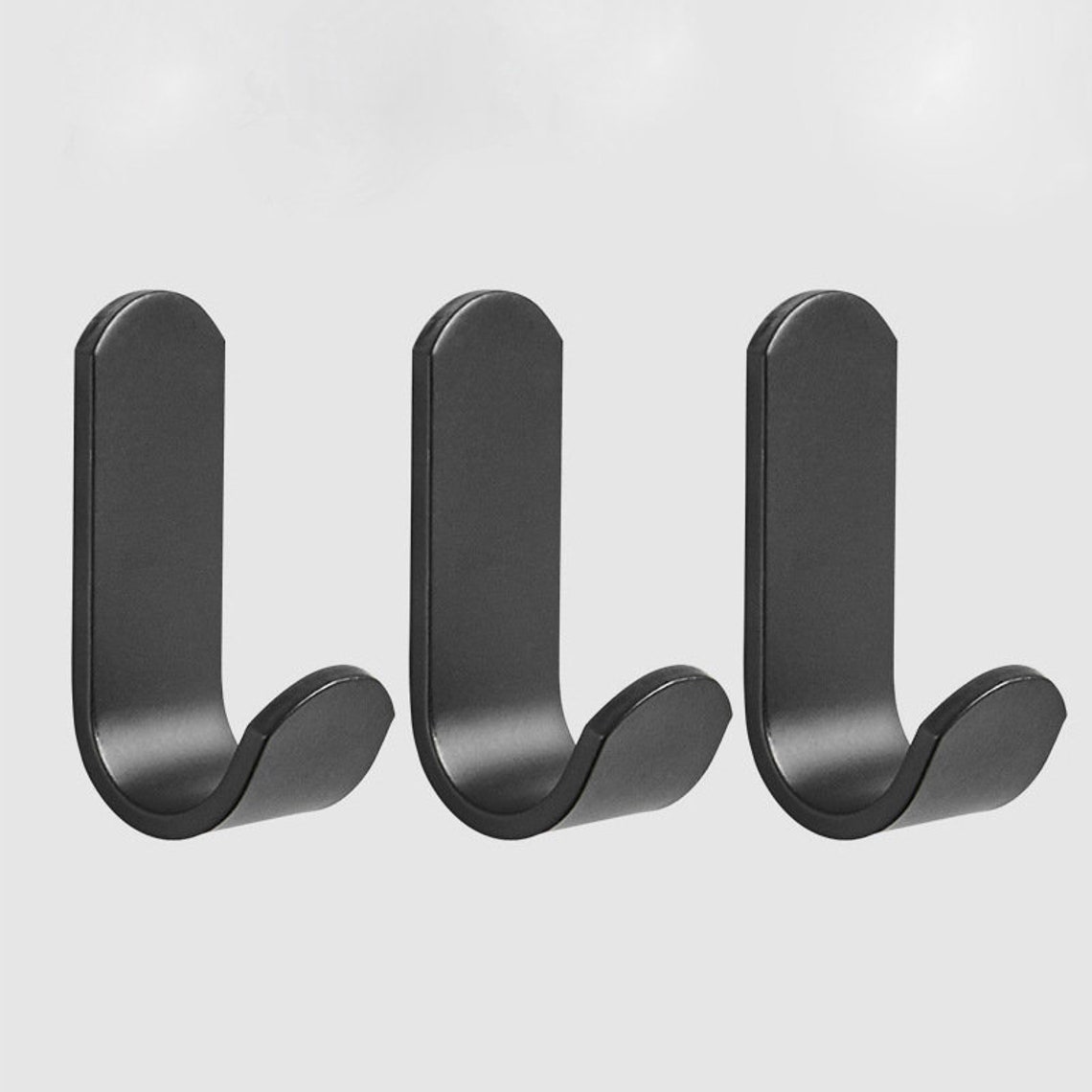 Minimalist Matte Black Wall Hook Metal Coat Hooks Install Etsy Canada