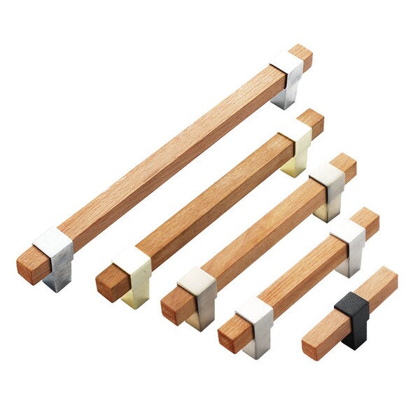 Wood Drawer Pulls Etsy