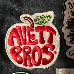 Avett Brothers inspired patch for New York shows