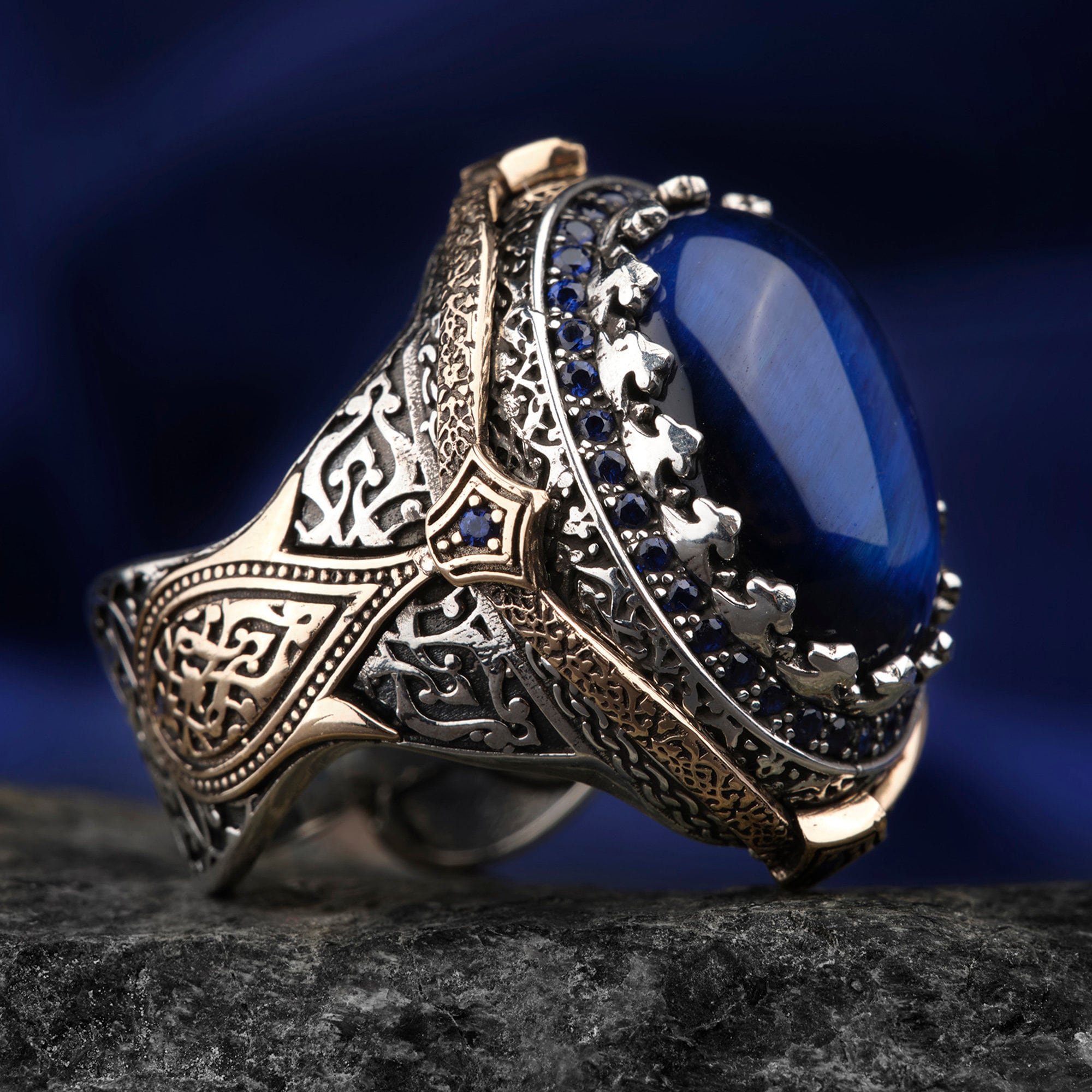 High Quality Red Stone Silver Ring, Mens Ring, Luxury Ring High Quality Red Stone Silver Ring, Mens Ring, Luxury Ring