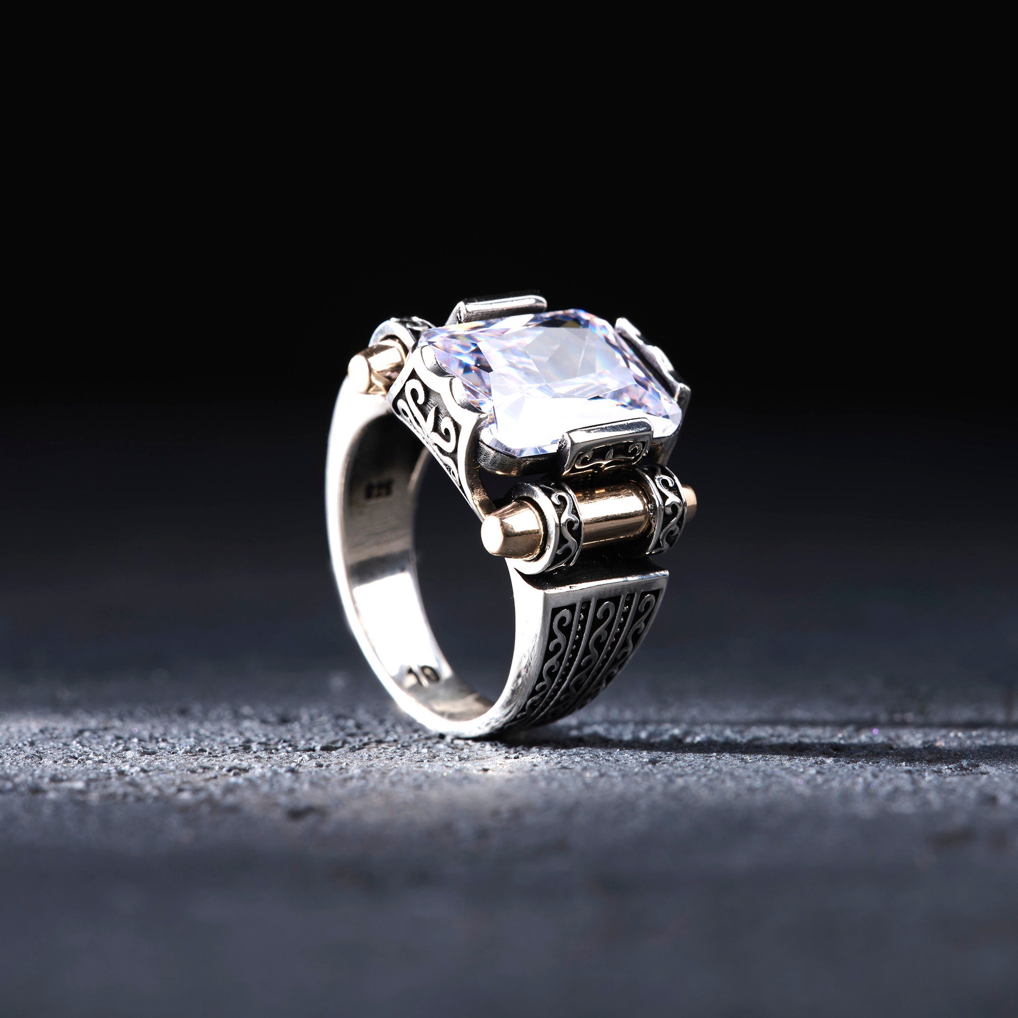 Silver Zircon Stone Men's Ring, Square Stone Silver Ring,silver Handmade Ring, Gemstone Rings for Men, Silver Mens Jewelry, Silver Gift Idea - Etsy Silver Zircon Stone Men's Ring, Square Stone Silver Ring,silver Handmade Ring, Gemstone Rings for Men, Silver Mens Jewelry, Silver Gift Idea - Etsy