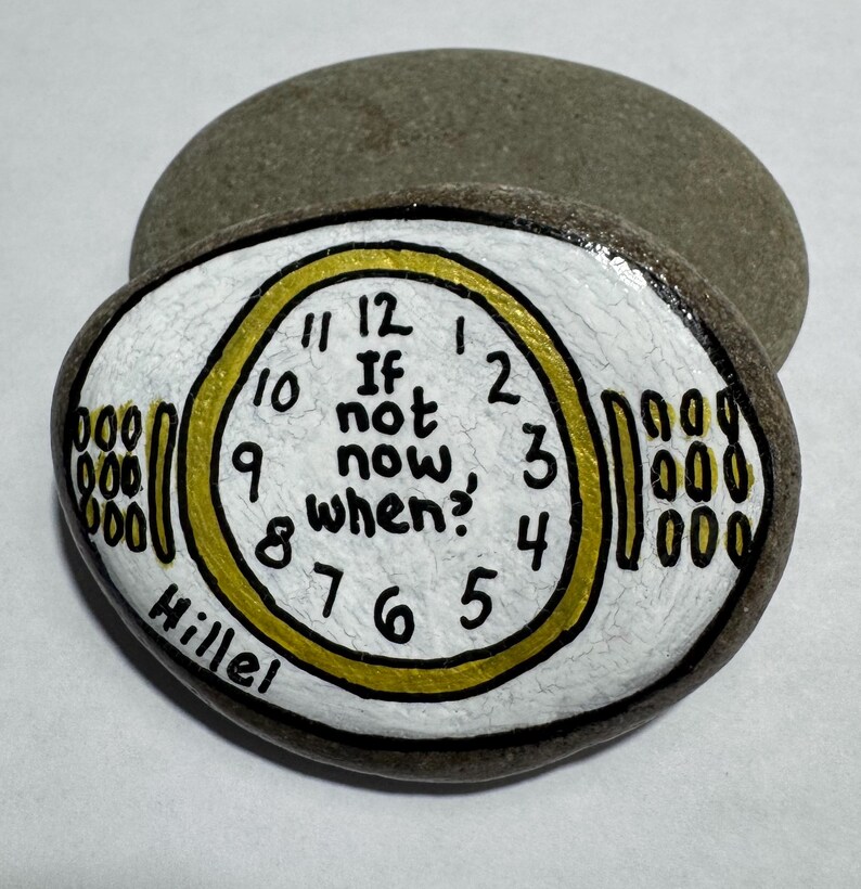 Jewish Rocks, Rosh Hashanah Rocks, Unique Rocks, Gift Rocks, Colorful ...