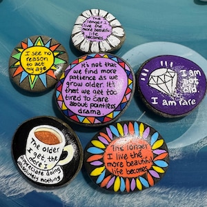Aging Rocks / Getting Older / Grandparents / Grandmother / Grandfather / Gift for Her / Gift for Him / Gift / Unique / Motivational / Elders