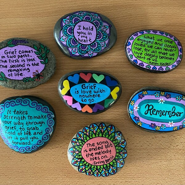 Inspirational Rocks - Etsy