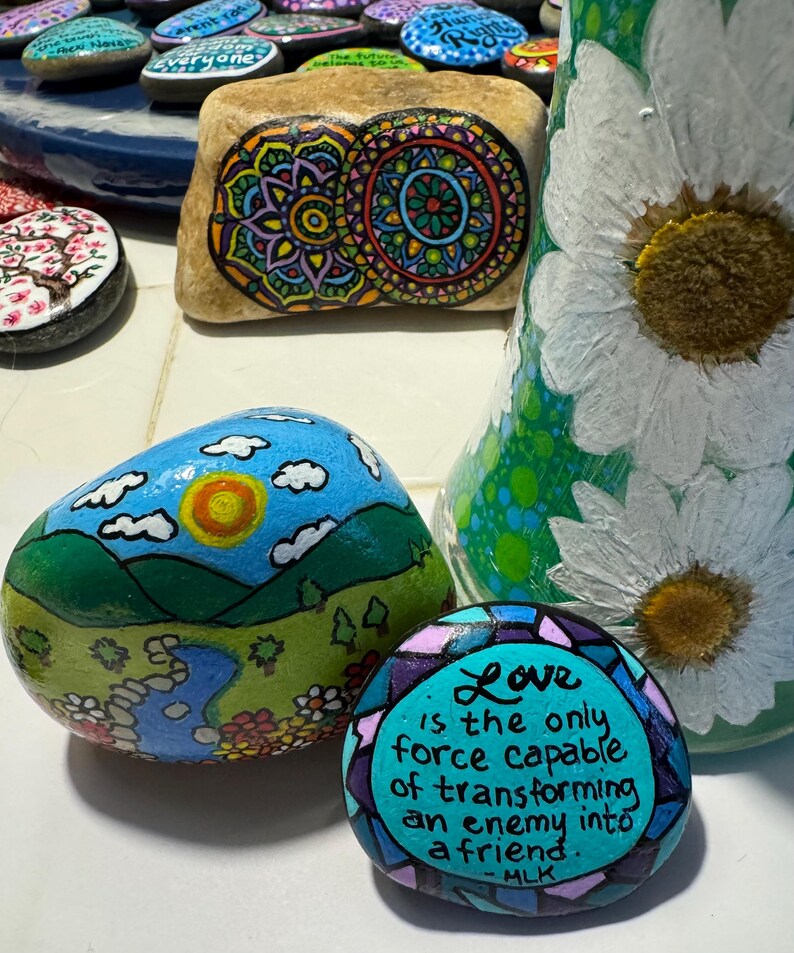 Peace Rocks Quotes Inspirational Quote Rocks, Motivational Quotes, Peace, Love ...